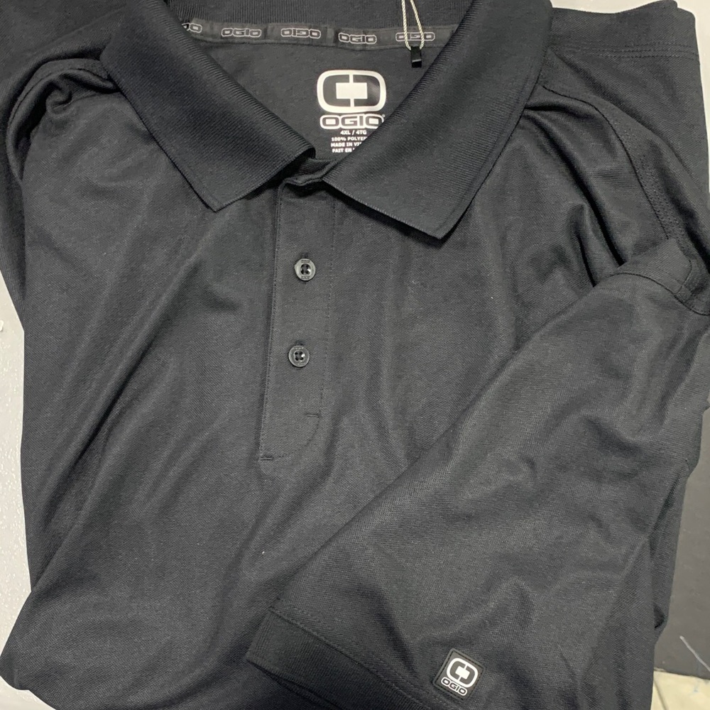 OGIO Men's Classic Black Polo